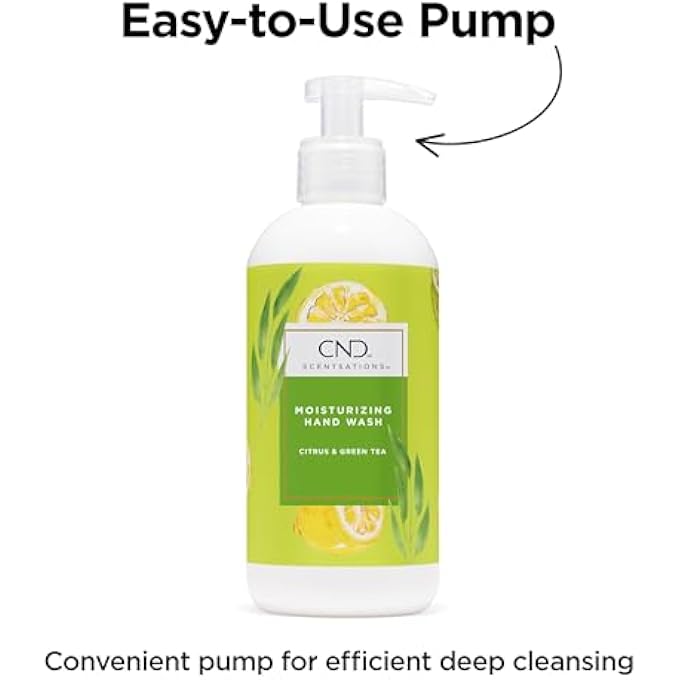 CND SCENTSATIONS CITRUS & GREEN TEA HAND WASH, 13.2 FL. OZ. - Image 3